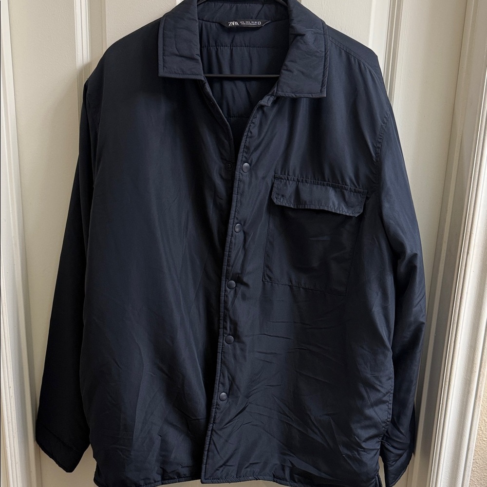 Zara Men's Black Lightweight Jacket